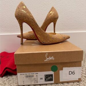 Christian Louboutin high heel pumps